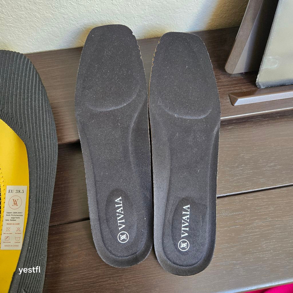 Vivaia Square Toe V-Cut Margot 2.0 flats 38.5 - Picture 4 of 6